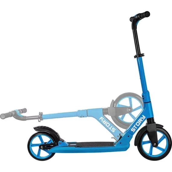 Scuter de transport cu suspensie Story Metro Blue