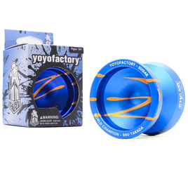 Yoyo pentru avansați YoYoFactory SUGAR Blue-Gold