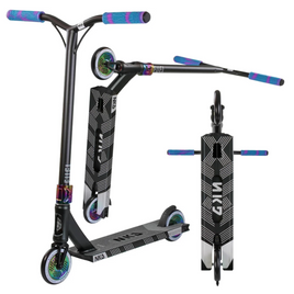 Performanță scuter stradal ușor NKD combustibil negru & Rainbow Wys. 84 cm