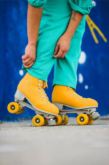 Rio Roller Signature Patine Quad Galben
