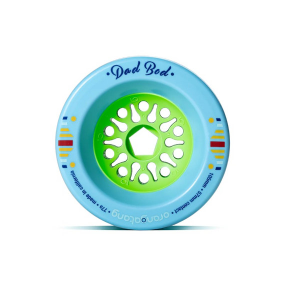 Orangatang Dad Bod Longboard Roți albastru 105mm 77A
