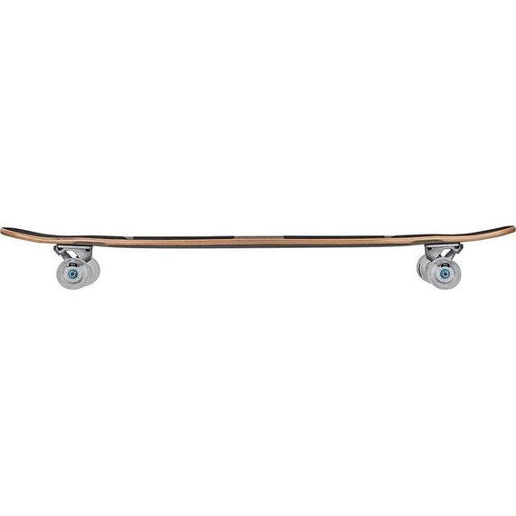 Longboard pentru dansatori NKX Geometric Walnut Green 117 cm