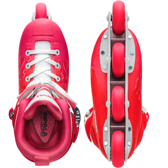 Impala Lightspeed Inline Skate Flames Patine cu rotile de agrement