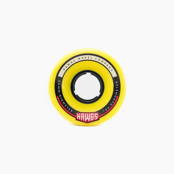 Hawgs Chubby plat Banana 60mm 78A roți Longboard