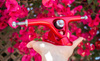 Longboard Trucks Paris V3 180 mm 50° Longboard Trucks Scarlet Red