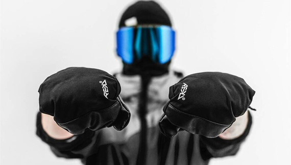 REKD Icon Under Cuff Snow Mitts L Negru