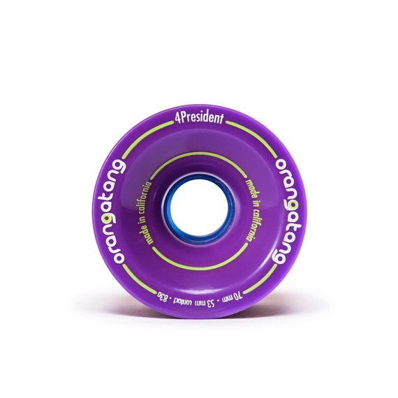 Orangatang 4President Longboard roți violet 70mm 83A