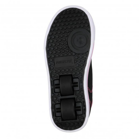 Pantofi Heelys Classic X2 negru/alb/roz
