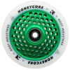 Root Industries Honeycore White Pro Scooter Wheels 2-Pack Green 110 mm (2 buc).)