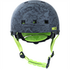 NKX Brain Saver BCG Cască de skateboarding negru și verde