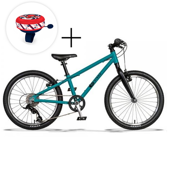 Superlekki rower dla dzieci KUbikes 20s Turkusowy