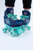 RIO ROLLER LUMINA QUAD SKATES Patine Navy-Mint