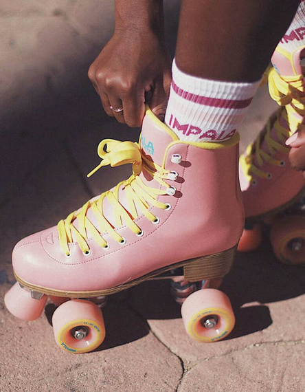 Impala Quad Skate roz și galben