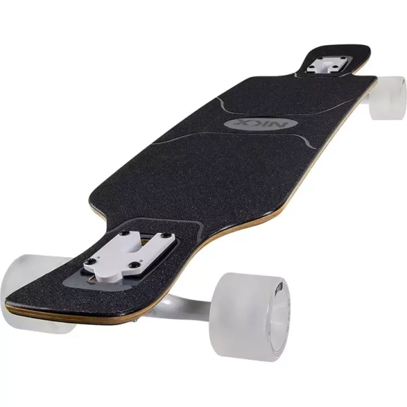 NKX Signature Fiberglass Longboard negru 101 cm