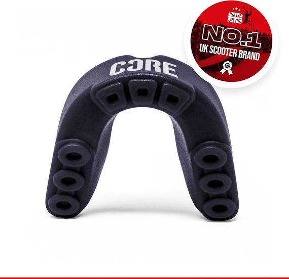 Apărător bucal CORE Protection Mouth Guard Gum Shield Alb