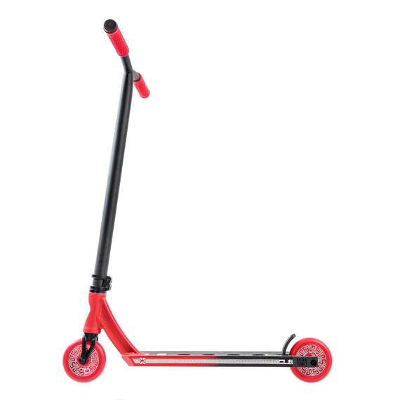 Trotinetă Freestyle CORE CL1 Complete Stunt Scooter Negru-Roșu înălțime 85 cm