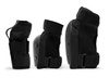 REKD Heavy Duty Triple Pad Protectors Set Negru