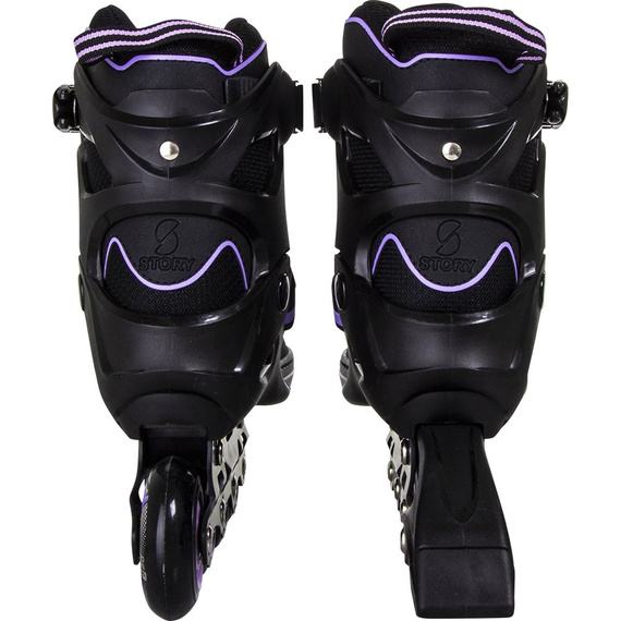 Patine în linie Story Fusion reglabile Violet