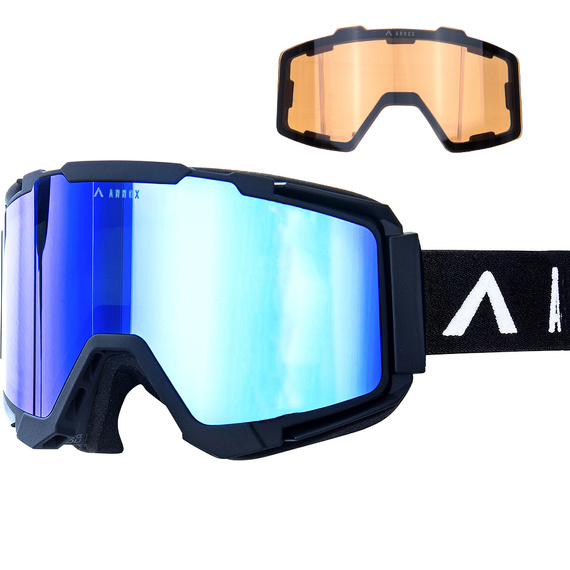 Ochelari de snowboard și schi Annox Team Adult RevoBlue/Orange