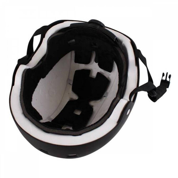 NKX Brain Saver Skateboard Helmet Black Ride Hard
