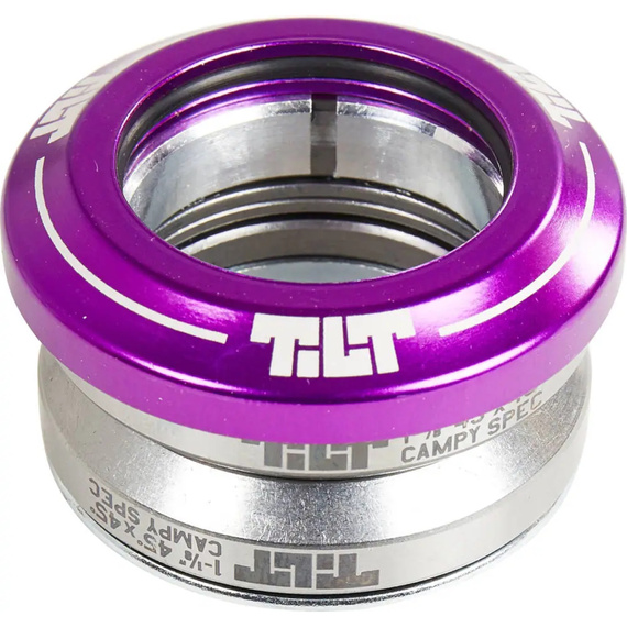 Tilt integrat Scooter Headset Purple 1 1/8"