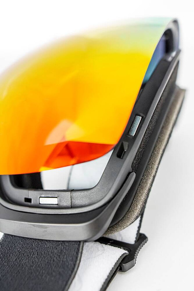 REKD Ascent MagSphere Snow Goggles Kit Black/Chromatic Torch M/L ochelari de snowboard și schi