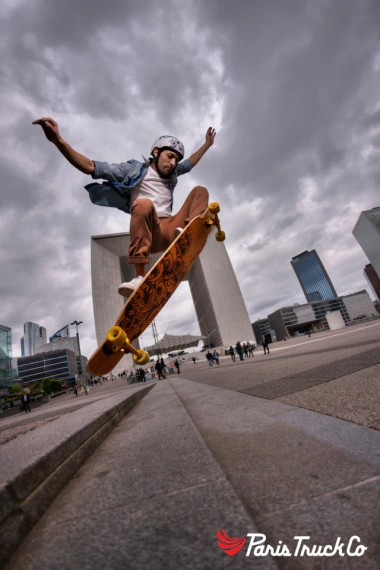 Longboard Trucks Paris V3 180 mm 50° Longboard Trucks lustruit