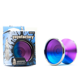 Yoyo metalic pentru Advanced YoYoFactory BiMetal albastru/violet