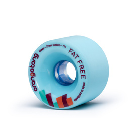 Orangatang Fat Free Wheels albastru 65mm 77A roți longboard
