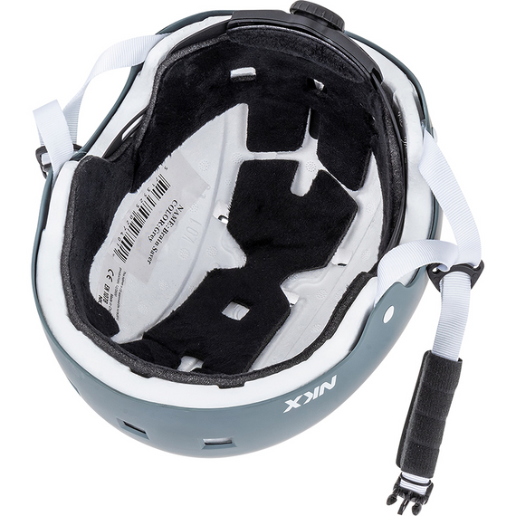 NKX Brain Saver Cască de skateboard gri