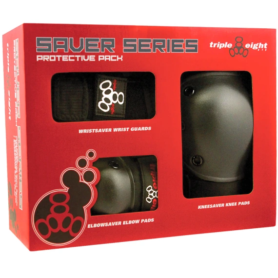 Triple Eight Saver Series Pads 3-Pack Negru