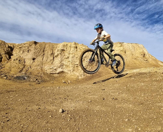 KUbikes 20S DISC Turcoaz Roșu Bicicletă superușoară pentru copii