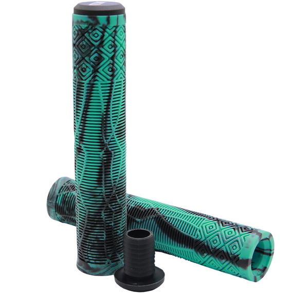 NKD GOAT Stunt Scooter Grips negru / albastru 163 mm