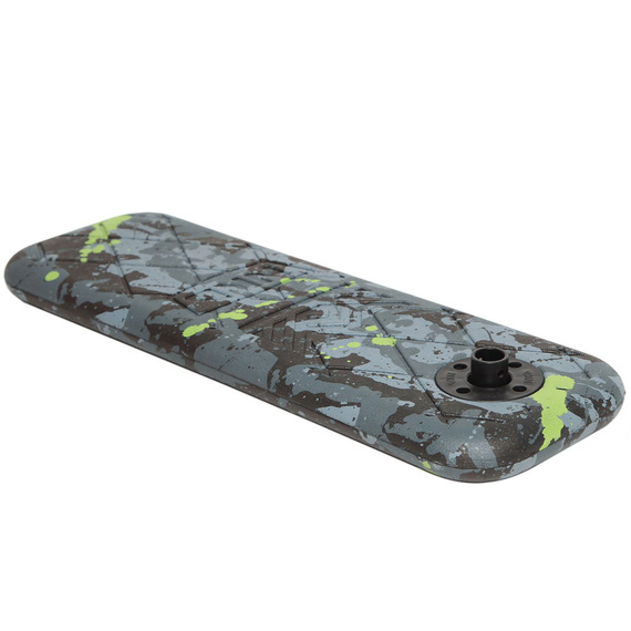 NKD PRO 7.5" Trambulină Scooter Negru și verde lime wys. 60-90 cm