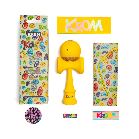 Kendama KROM Kolor Galben