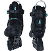 Patine în linie Story Midnight ajustabile Black-Mint