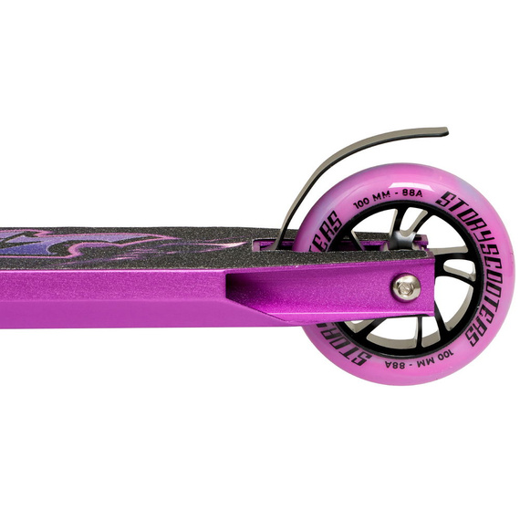 Scuter de performanță Story Bandit DOS Negru și violet Wys. 81 cm