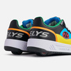 Pantofi Heelys Rezerve Low negru/roșu/turcoaz/galben