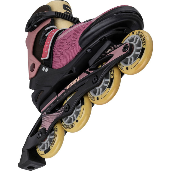 Patine cu rotile de agrement Inline STORY Union Burgundy