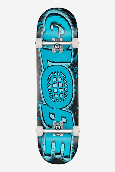 Skateboard GLOBE G0 Reverb - Negru/Albastru 8.5"