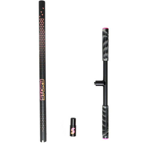 Story Pro Trampoline Scooter performanță Scooter Negru-Roz 73-78 cm