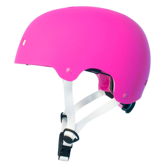 NKX Brain Saver Flower roz și alb Cască de skateboard