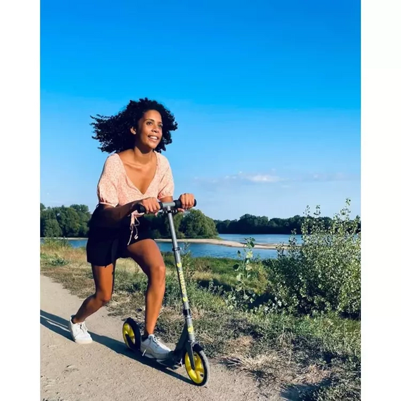 Scuter de transport cu roți mari Story Urban GO! Verde