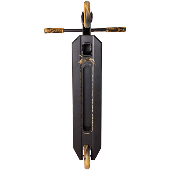 NKD Next Generation Black-Gold Aluminiu de înaltă performanță scuter ușor pentru tineri piloți. 79,4 cm