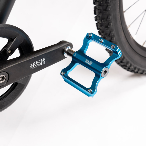 Bicicletă pentru copii superușoară KUbikes 20S DISC Turquoise-Purple