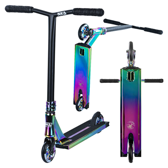 Scuter de performanță NKD Rally V4 XS Rainbow wys. 73 cm