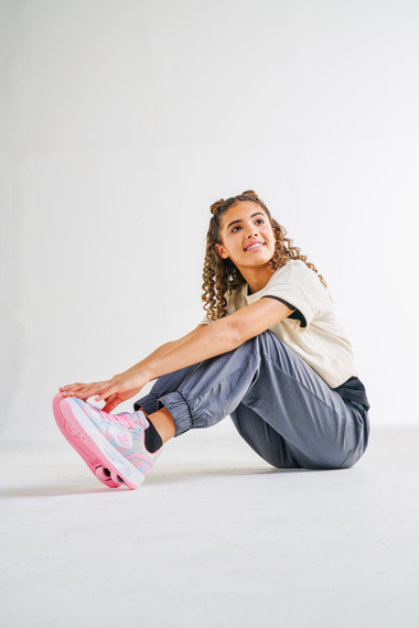 Heelys Rezerve Low pantofi Bright pink/White/Tanes