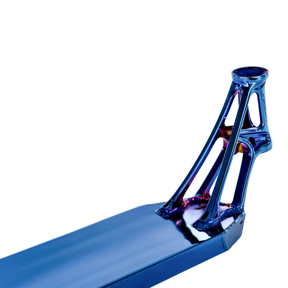 Platformă pentru Ethic Pro Scooter Deck Pandemonium V2 460 mm Blue Chromed