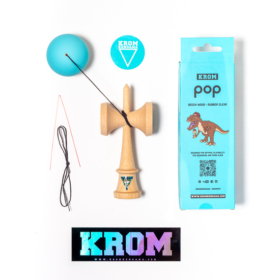 Kendama Krom POP Albastru deschis