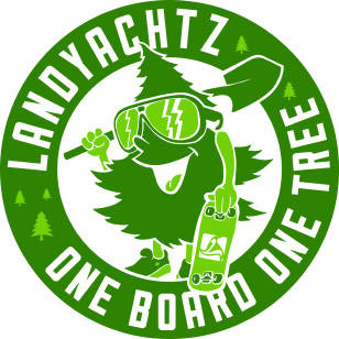 Longboard LandYachtz Tony Danza 39.9" Logo
